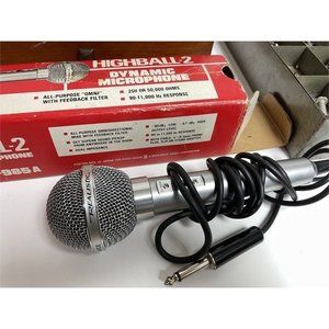 Realistic Highball 2 Vintage Dynamic Microphone Cat. No 33-985A